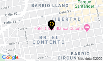 Mapa de M&r Publicidad en Cúcuta