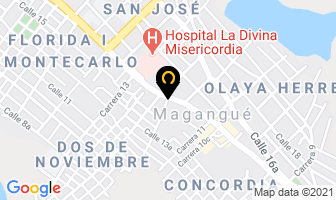 Mapa de Maná Cafe-Bar en Magangué