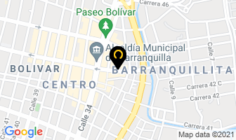 Mapa de Mana Gourmet Restaurant en Barranquilla