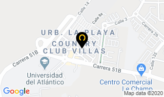Mapa de Mandala Producciones en Barranquilla