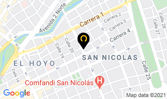Mapa de Mandarina Enterprises en Cali
