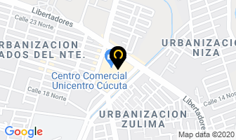 Mapa de Mandarina Ligh en Cúcuta