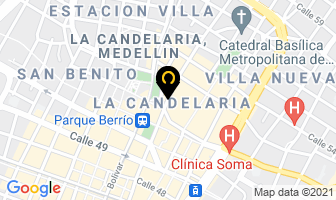 Mapa de Mandarinas Sport en Medellín