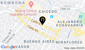 Mapa de Manfycer en Medellín