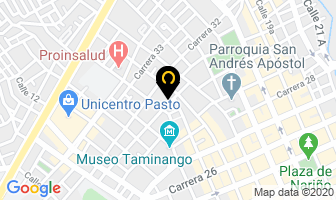 Mapa de Manglares Restaurante en Pasto