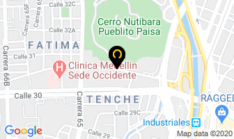 Mapa de Mangueras Wiplas en Medellín
