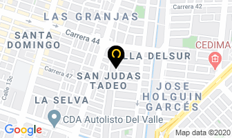 Mapa de Manicure Y Pedicure O.p.i. en Cali