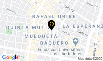 Mapa de Manillas Publicitarias en Bogotá D.C