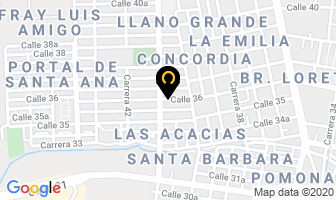 Mapa de Manjar Blanco Dupal en Palmira