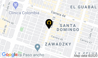 Mapa de Manjares Pizza en Cali