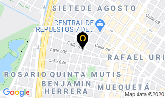 Mapa de Manjarrés Miguel en Bogotá D.C