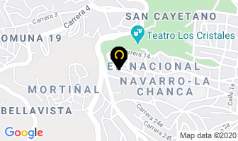 Mapa de Manolos Pizza Y Pastel en Cali