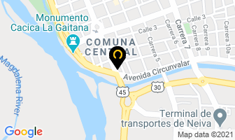 Mapa de Manos A La Obra en Neiva