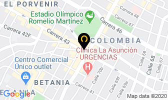 Mapa de Manos Que Cuidan en Barranquilla