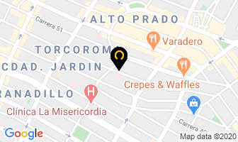 Mapa de Manotas Arevalo Ivan Alberto en Barranquilla
