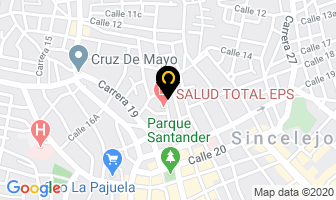 Mapa de Manotas Granados Ricardo en Sincelejo