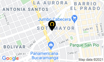 Mapa de Manrique Rincon Francisco en Bucaramanga