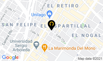 Mapa de Manta Divers en Bogotá D.C