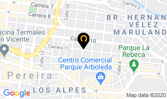 Mapa de Mantenimiento Industrial en Pereira