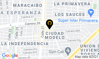 Mapa de Manualidades El Taller en Cali