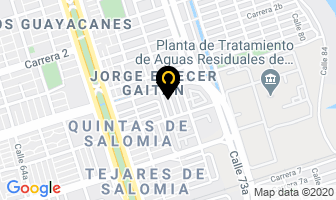 Mapa de Manualidades Nicha en Cali