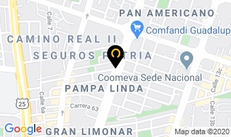 Mapa de Manufactura Ardil en Cali