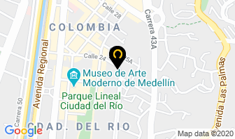 Mapa de Manufacturas Acl Ltda en Medellín