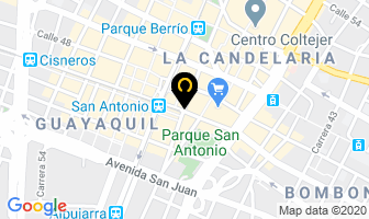 Mapa de Manufacturas Beper en Medellín