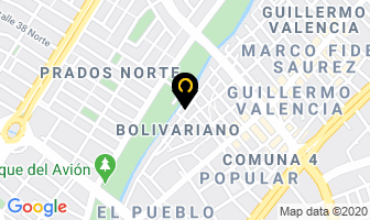 Mapa de Manufacturas Garzón en Cali