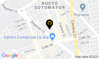 Mapa de Manufacturas Gl en Bucaramanga