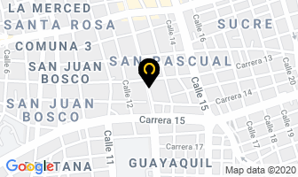 Mapa de Manufacturas J.y J. en Cali