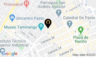 Mapa de Manufacturas Ledesma en Pasto