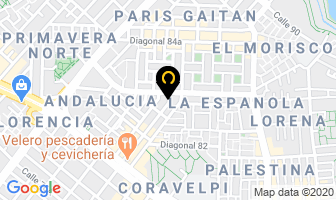 Mapa de Manufacturas Ordoñez en Bogotá D.C