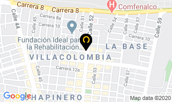 Mapa de Manufacturas Pacor en Cali