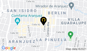 Mapa de Manufacturas Willi en Medellín