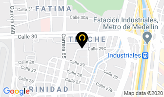 Mapa de Manumetal en Medellín
