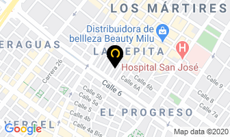 Mapa de Manupol Ltda. en Bogotá D.C