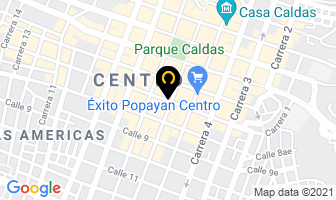 Mapa de Manzano Bravo Gustavo Adolfo en Popayán