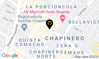 Mapa de Map Ingenieros en Bogotá D.C