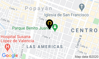 Mapa de Mapanca Restaurante Campestre en Popayán