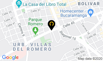 Mapa de Maqui Industrial en Bucaramanga