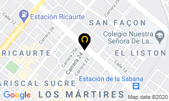 Mapa de Maquialimentos en Bogotá D.C