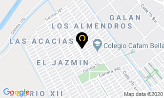 Mapa de Maquila Alimentos Favemal Ltda en Bogotá D.C