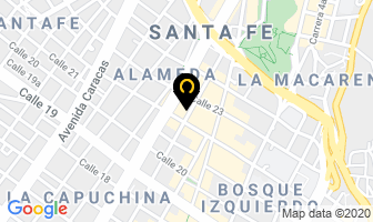 Mapa de Maquillaje Y Nutricion en Bogotá D.C