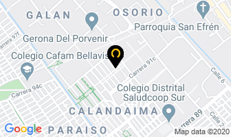 Mapa de Maquinaria Para Plásticos Ltda. en Bogotá D.C
