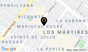 Mapa de Maquinarias Del .sia Ltda. en Bogotá D.C