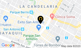 Mapa de Maquinas De Coser en Medellín