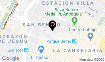 Mapa de Máquinas Medellín en Medellín