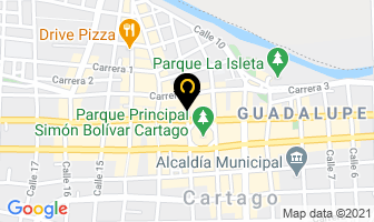 Mapa de Maquinitas Lee's en Cartago
