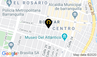 Mapa de Maquirepuestos De Coser en Barranquilla